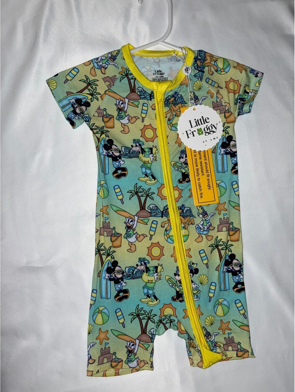 &mebamboo Mickey Mouse Shortie 12/18M NWT